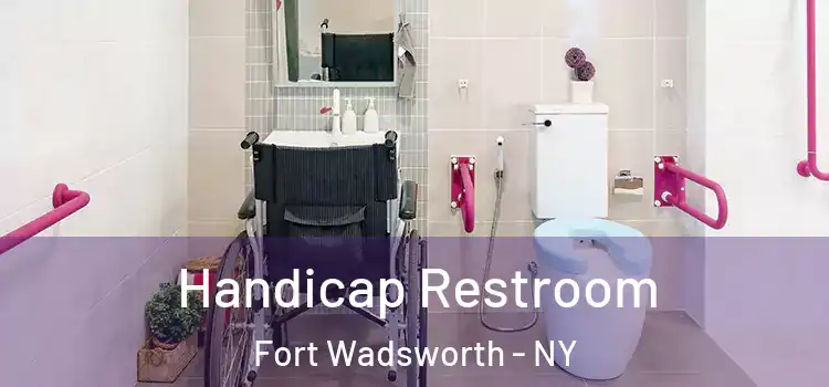 Handicap Restroom Fort Wadsworth - NY