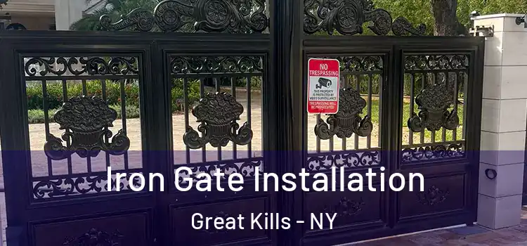 Iron Gate Installation Great Kills - NY