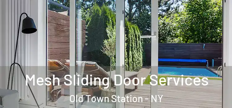 Mesh Sliding Door Services Old Town Station - NY