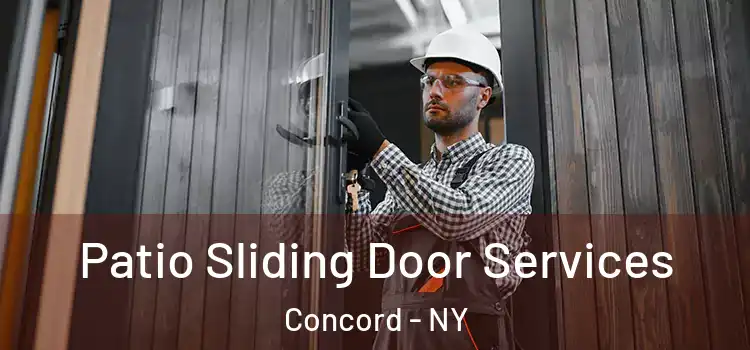  Patio Sliding Door Services Concord - NY