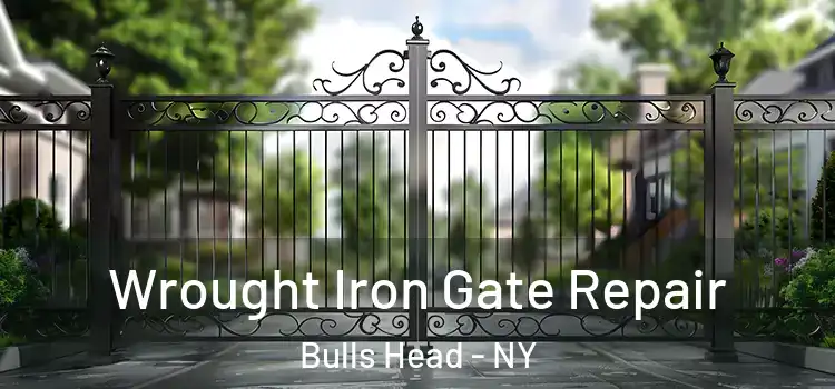 Wrought Iron Gate Repair Bulls Head - NY