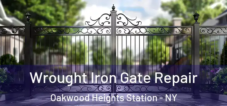 Wrought Iron Gate Repair Oakwood Heights Station - NY
